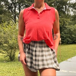 Vintage Preppy Polo Tank